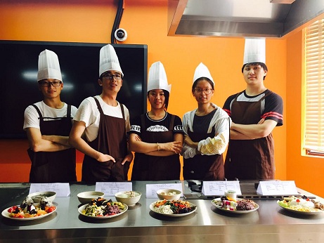感食物之美，悟营养之悦――sbobet利记明德导师团系列活动之14营养团日活动