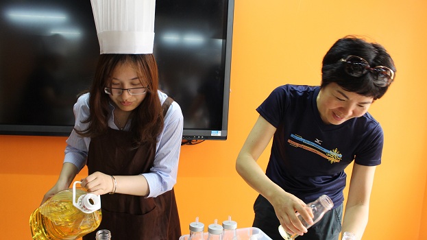感食物之美，悟营养之悦――sbobet利记明德导师团系列活动之14营养团日活动
